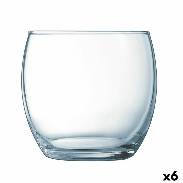 Becher Luminarc Cave Durchsichtig Glas (34 cl) (Pack 6x)