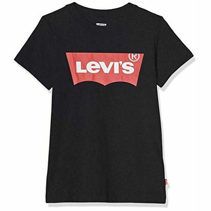 Jungen Kurzarm-T-Shirt Levi's E8157 Schwarz (12 Jahre)