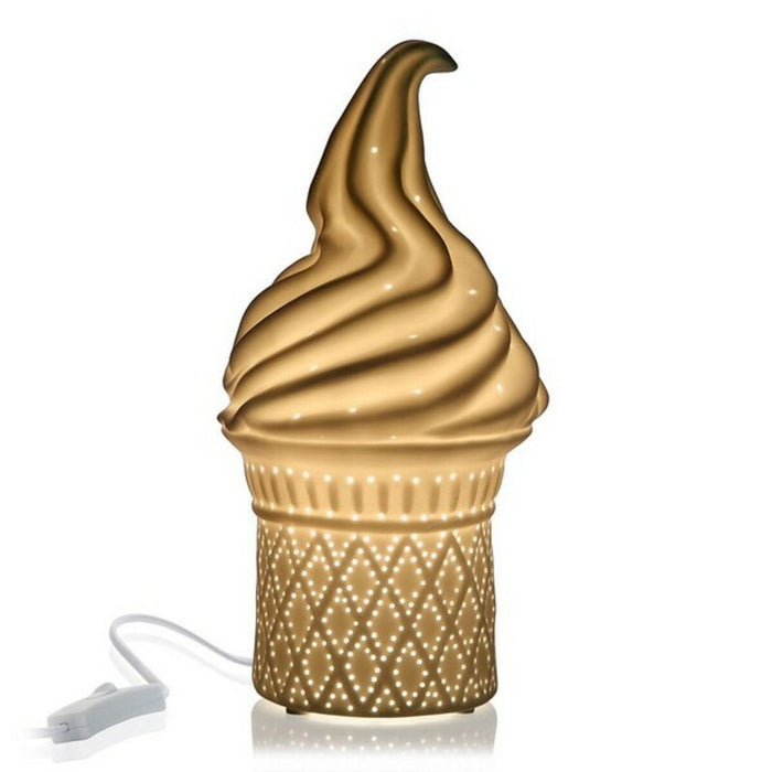 Tischlampe Ice Cream Porzellan (13,7 x 27 x 13,7 cm)