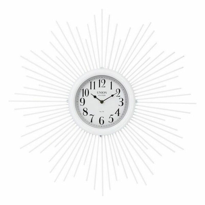 Uhr Holz MDF/Metall (68 x 6,5 x 68 cm)