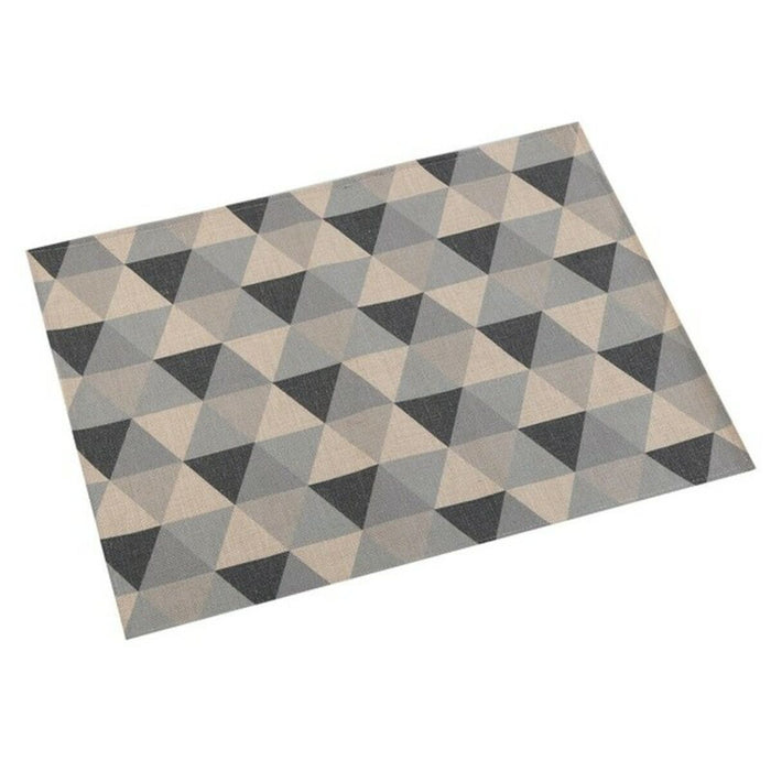 Untersetzer Dreieck Grau Polyester (36 x 0,5 x 48 cm)