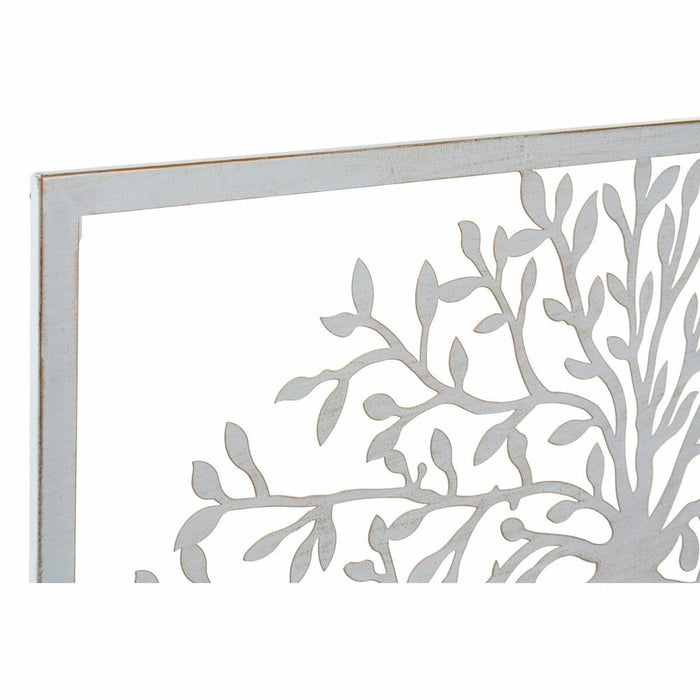 Wanddekoration DKD Home Decor Metall Baum (2 pcs) (84.5 x 1 x 49 cm)