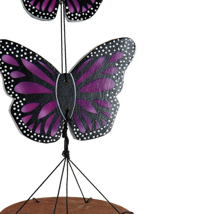 Carillon DKD Home Decor Shabby Chic Schmetterling (15 x 15 x 110 cm)