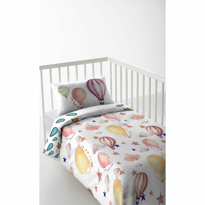 Bettbezug für Babybett Cool Kids Felipe Reversibel (115 x 145 cm) (80 cm Babybett)