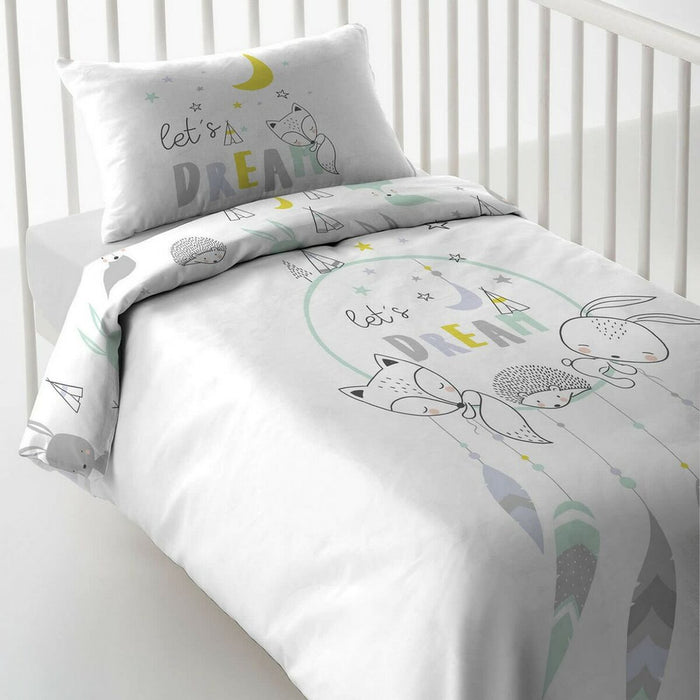 Bettbezug für Babybett Cool Kids Let'S Dream Reversibel (100 x 120 cm) (60 cm Babybett)