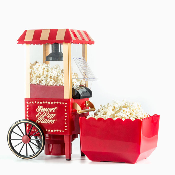 InnovaGoods Sweet & Pop Times Popcornmaschine 1200W Rot