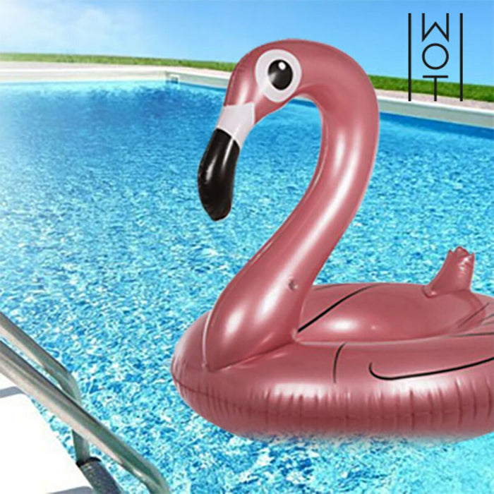 Summer Wagon Trend Aufblasbarer Schwimmring Flamingo