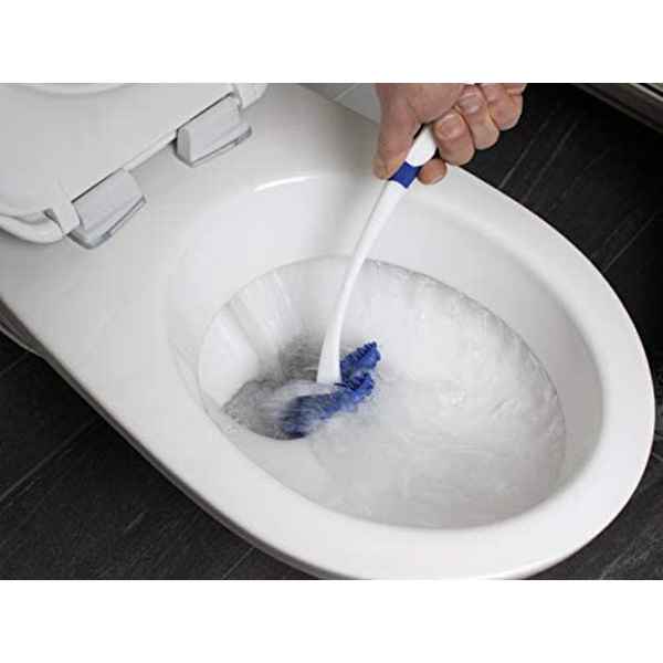 WC-Bürste aus Gummi Weiß (40 x 15 x 15 cm) (Refurbished C)