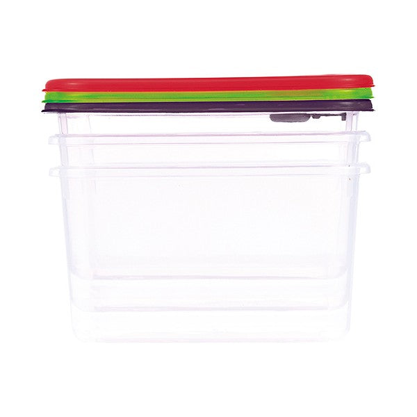 Lunchbox-Set San Ignacio 850 ml Bunt Kunststoff (3 pcs)