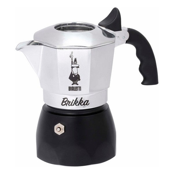 Italienische Kaffeemaschine Bialetti New Brikka Schwarz (Refurbished A+)