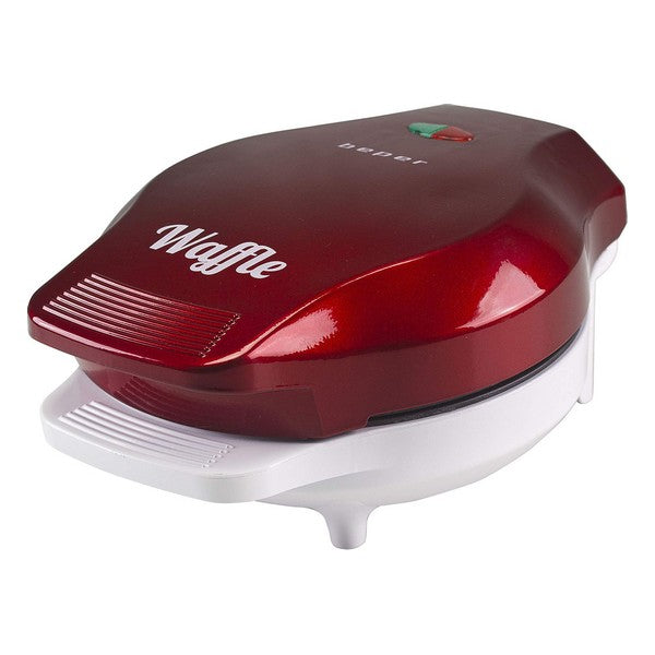 Waffeleisen 1000 W Rot/Weiß (Refurbished B)