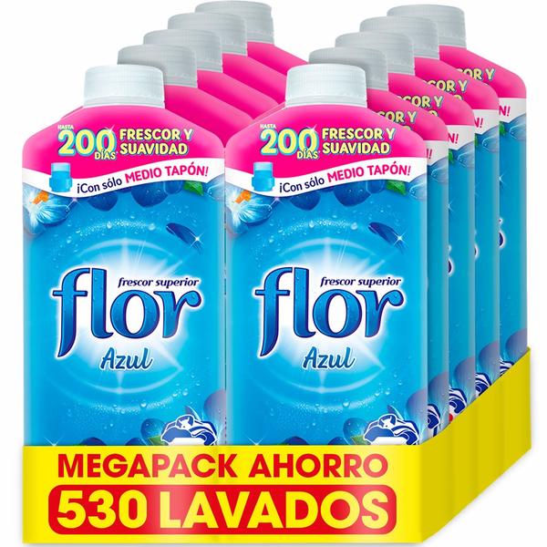 Weichspüler Konzentrat Flor Azul (10 pcs) (Refurbished A+)