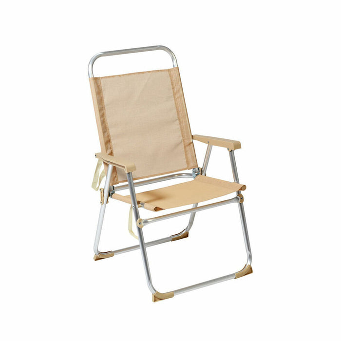 Strandkorb Beige Aluminium 22 mm (52 x 56 x 92 cm)