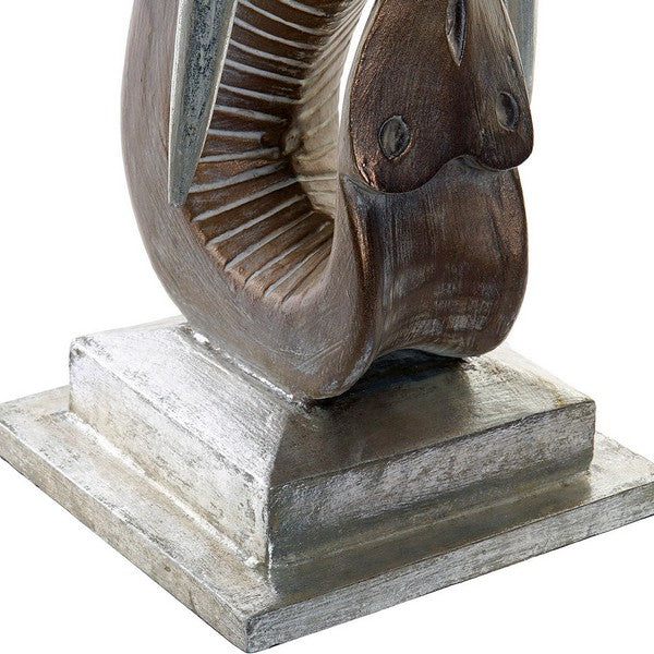 Deko-Figur Dekodonia Bambus Elefant (46 x 20 x 57 cm)