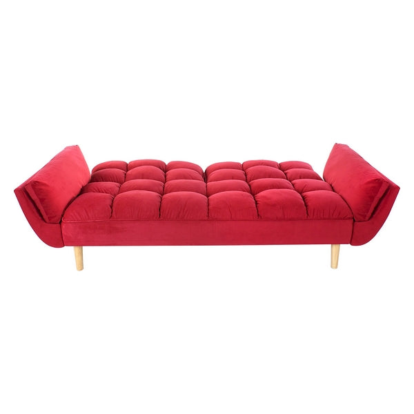 Schlafsofa Dekodonia Polyester Holz (168 x 44 x 108 cm) (210 x 83 x 85 cm)