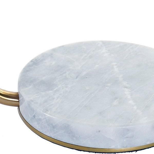 Tischlampe Dekodonia Metall Marmor Loft (24 x 26 x 50 cm)