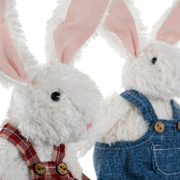 Deko-Figur Dekodonia Polyester Hase (17 x 10 x 53 cm) (2 pcs)