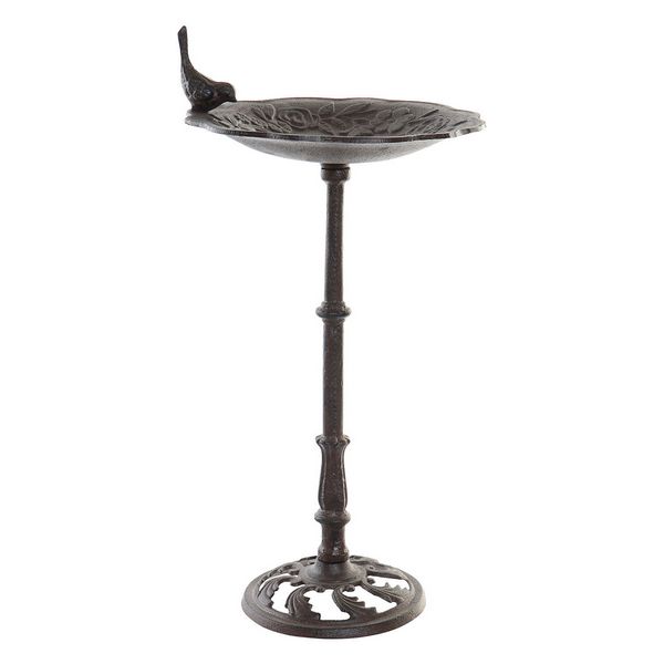 Trinkbrunnen DKD Home Decor Vögel Eisen (26 x 26 x 52 cm)