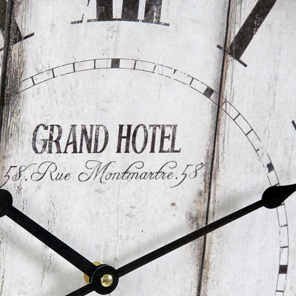 Wanduhr Dekodonia Grand Hotel Metall Holz MDF (60 x 7 x 72 cm)