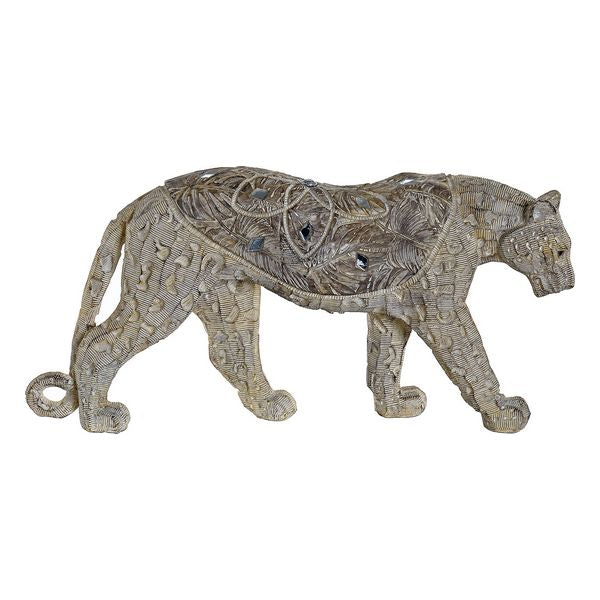 Deko-Figur Dekodonia Harz Leopard (31 x 6 x 15 cm)