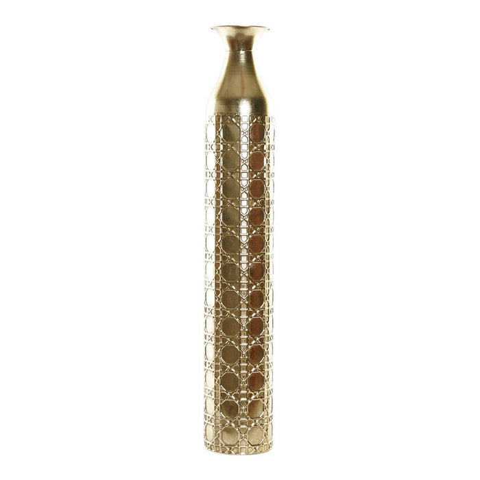Vase DKD Home Decor Golden Metall Araber (14.5 x 14.5 x 90 cm)