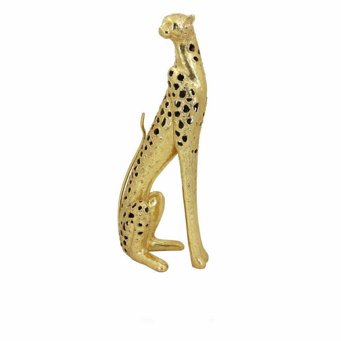 Deko-Figur DKD Home Decor Harz Kolonial Leopard