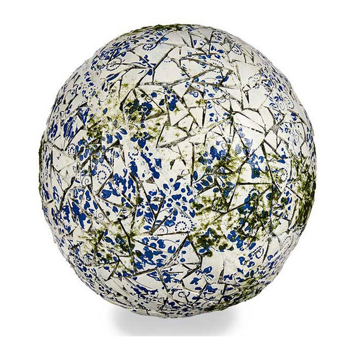 Dekorative Figur für den Garten Mosaik Bold Polyesterharz (31,5 x 31,5 x 31,5 cm)
