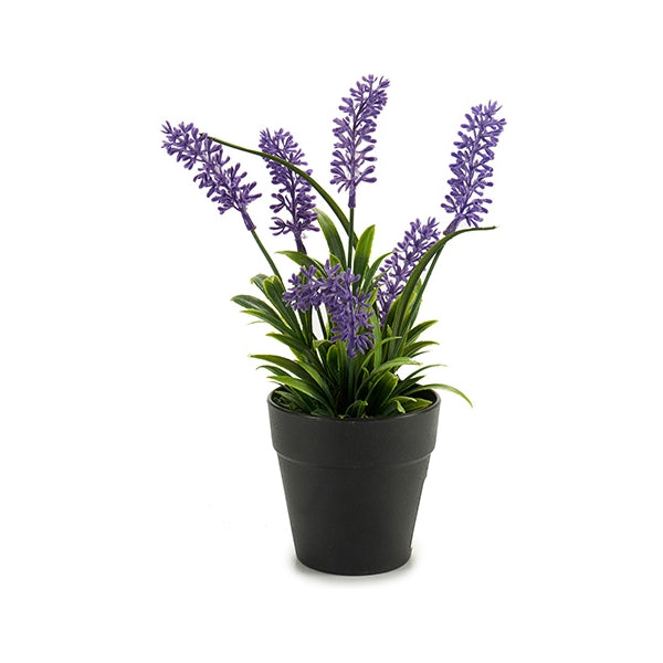 Dekorationspflanze Lavendel Kunststoff (13 x 24 x 13 cm)