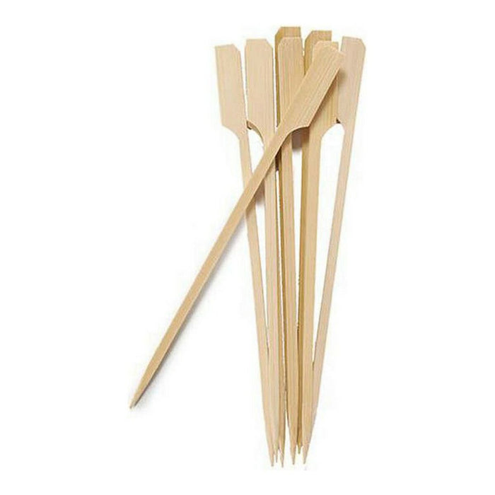 Satz für Appetithäppchen Bambus natürlich (48 Stücke)