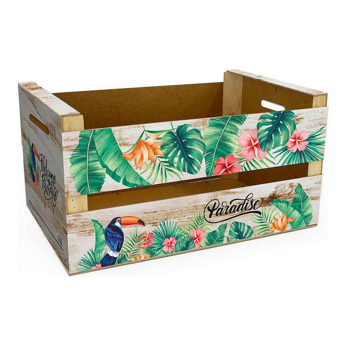 Aufbewahrungsbox Confortime Paradise Glanz Tropical (36 x 26,5 x 17 cm)