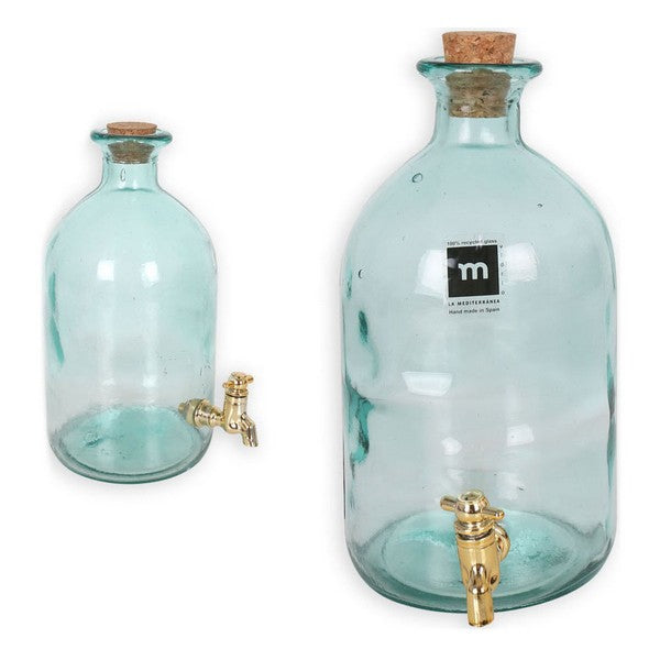 Glas-Flasche La Mediterránea Florencia (2 l)