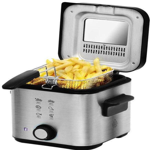 Fritteuse Cecotec CleanFry Infinity 1500 Edelstahl 1,5 L 900W (Refurbished B)
