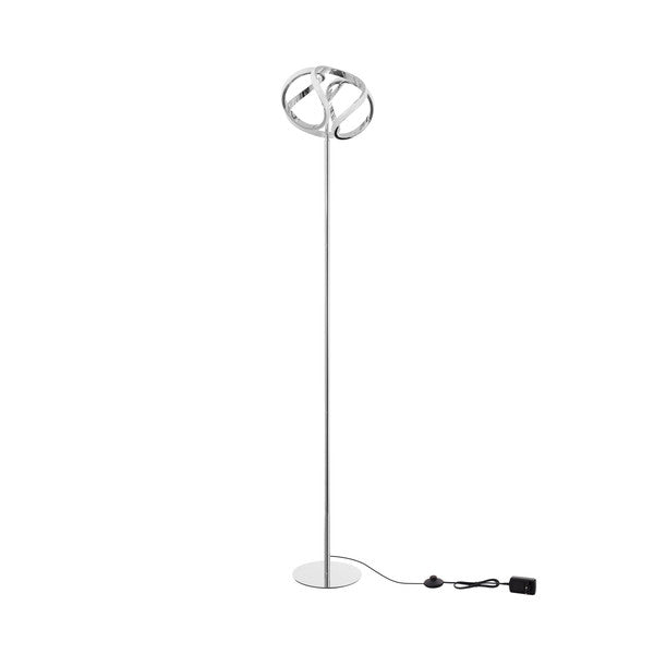 LED-Lampe Ledkia Apple  Silikon Aluminium 23 W Warmweiß 3000K - 3500K 1600 lm (∅240x1150 mm)