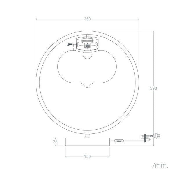 Tischlampe Ledkia Kampir Metall Kristall E27 Golden (395x350x200 mm)