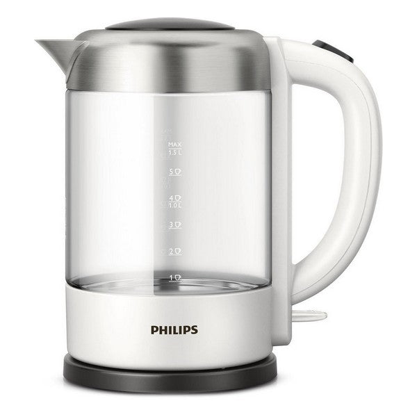 Wasserkocher Philips HD9340/00 1,5 L 2200 W Weiß Durchsichtig (Refurbished B)