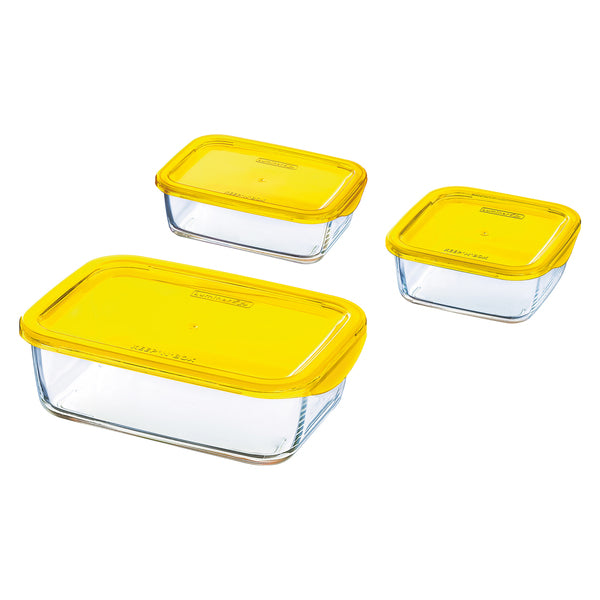 Lunchbox-Set Luminarc Keep'n Box (3 pcs)
