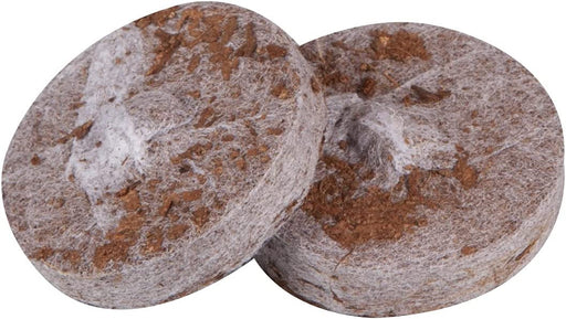 Anzuchtquelltabs, Quelltabs, Kokos-Quelltabletten zur Anzucht von Stecklingen, Aussaaterde, Kokoserde gepresst, torffrei, 50 Stück, 3,5 cm