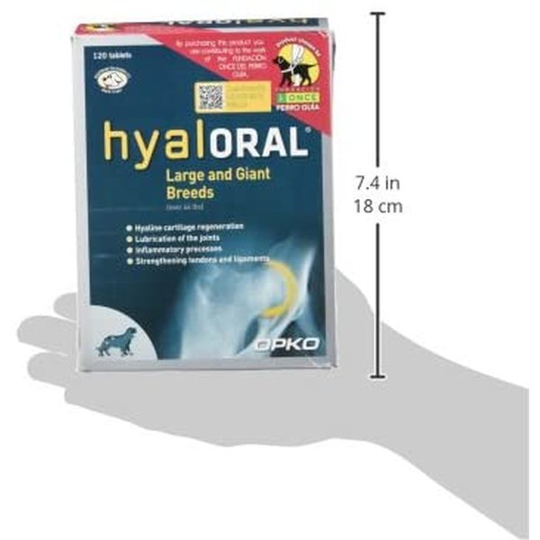 Tabletten Hyaloral (120 uds) (Refurbished A+)