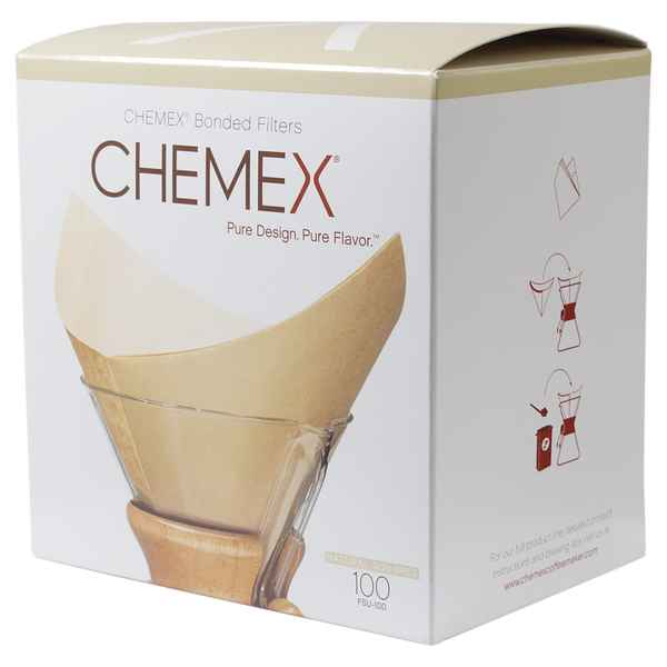 Filter Chemex Square Natural Kaffee (100 uds) (Refurbished B)