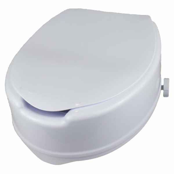 Aufzug Mobiclinic Toilette mit Deckel Einstellbar Weiß 14 cm (Refurbished A+)