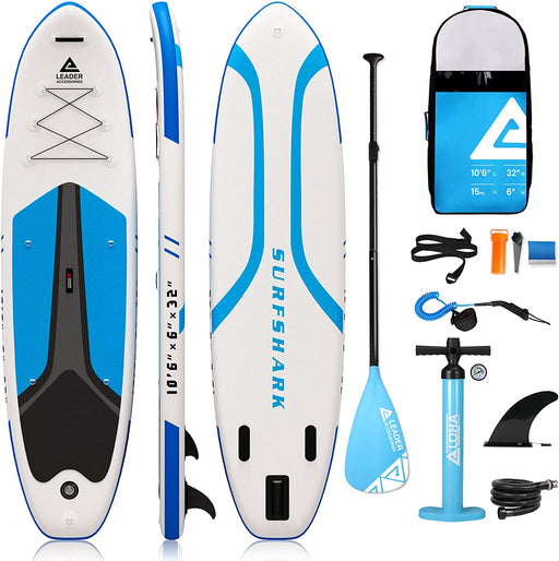 Leader Accessories All-Round SUP Board aufblasbar SUP Brett Stand Up Paddle Board