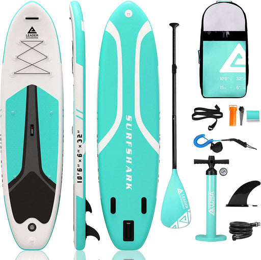 Stand Up Paddle Board - Leader Accessories All-Round SUP Board aufblasbar SUP Brett	