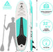 Stand Up Paddle Board - Leader Accessories All-Round SUP Board aufblasbar SUP Brett	