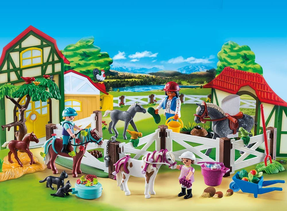 PLAYMOBIL Adventskalender - Reiterhof, Ab 4 Jahren