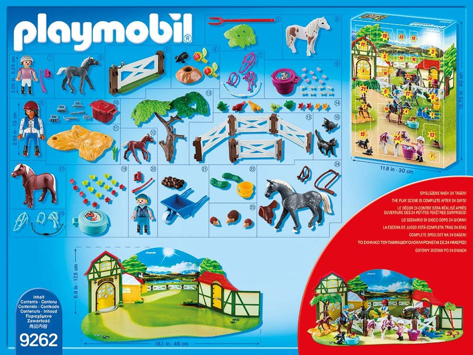 PLAYMOBIL Adventskalender - Reiterhof, Ab 4 Jahren