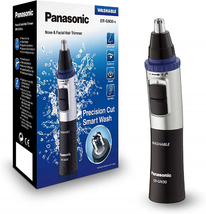 Panasonic Nasen Ohrhaarschneider ER-GN-30K mit Batteriebetrieb