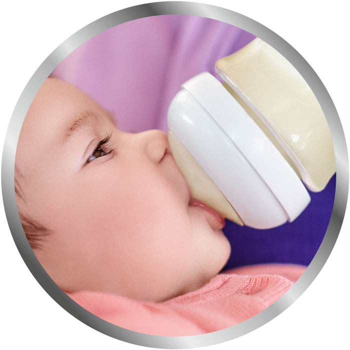 Philips Avent Natural Babyflasche mit Sauger mit langsamem Nahrungsfluss 2 Stück 