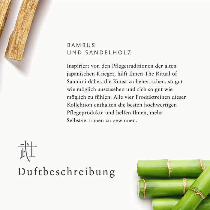 RITUALS Geschenkset für Herren von The Ritual of Samurai, Größe L – Mit  Bambus, Japanischer Minze und Sandelholz