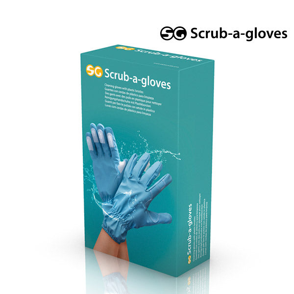 Scrub-a-Gloves Reinigungshandschuhe mit Bürsten (2er Pack)