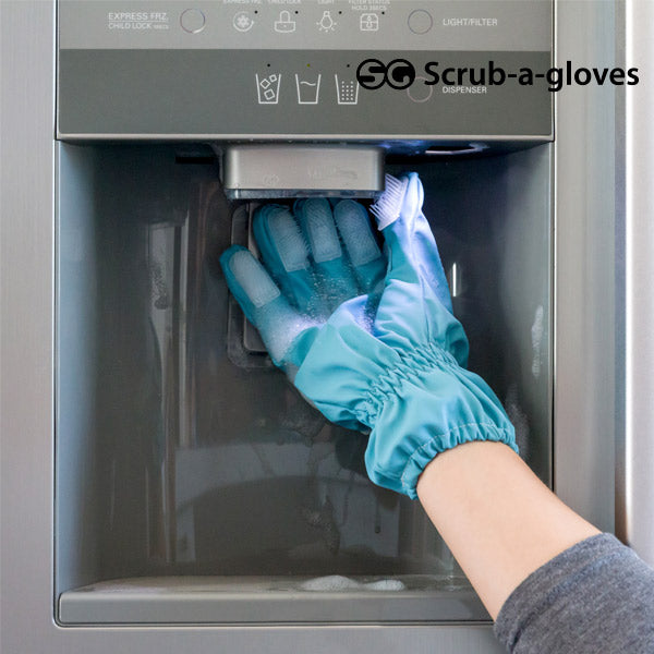 Scrub-a-Gloves Reinigungshandschuhe mit Bürsten (2er Pack)